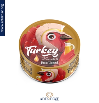 Canned turkey in vegetable oil